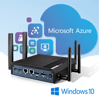 Fanless IoT Development Kit with Microsoft Azure IoT Data Ingestion preconfigured package, IoT Gateway, pre-installed with Microsoft 10 Enterprise