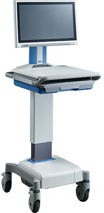 Medical Cart, Battery Powered with Motorized Adjustable Height